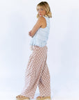 Gemma Shirred Button Down Tank