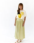 Olive Branch Midi Skirt