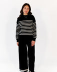 Jenny Striped Sweater Set