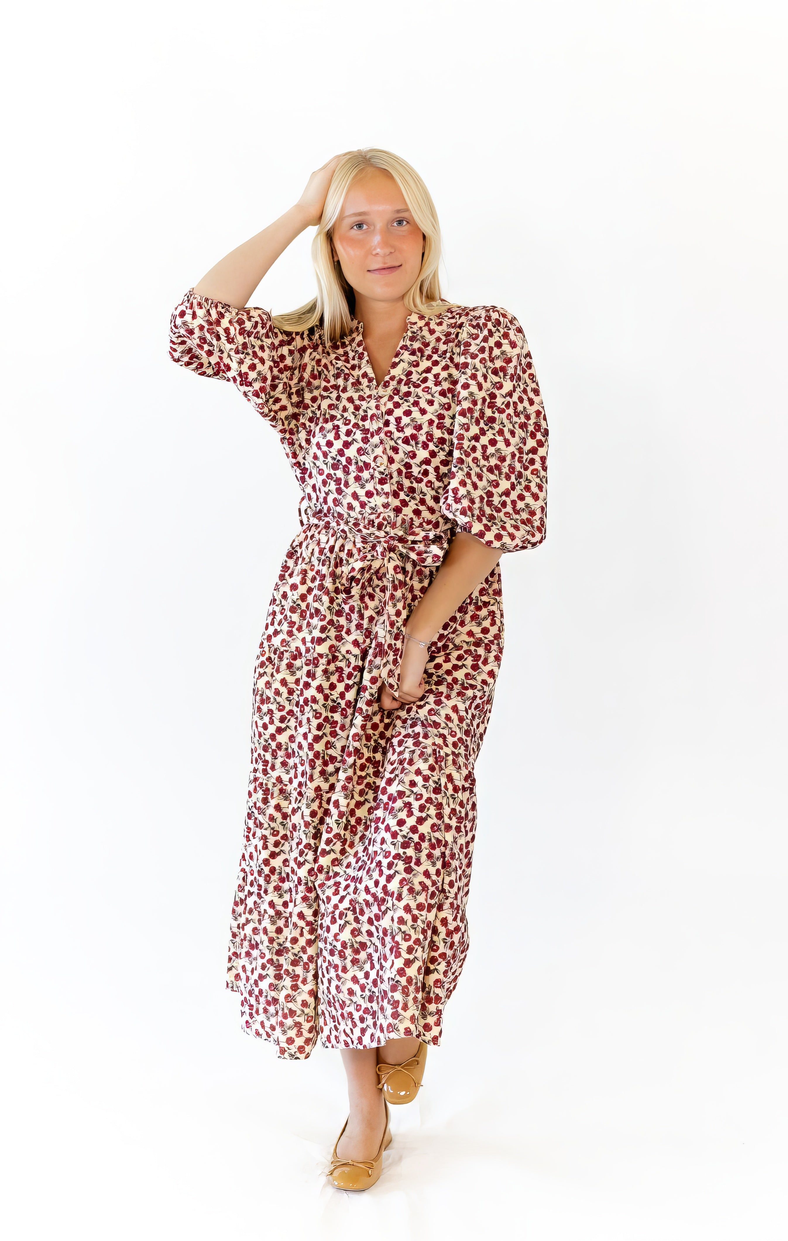 Hendrix Corduroy Midi Dress