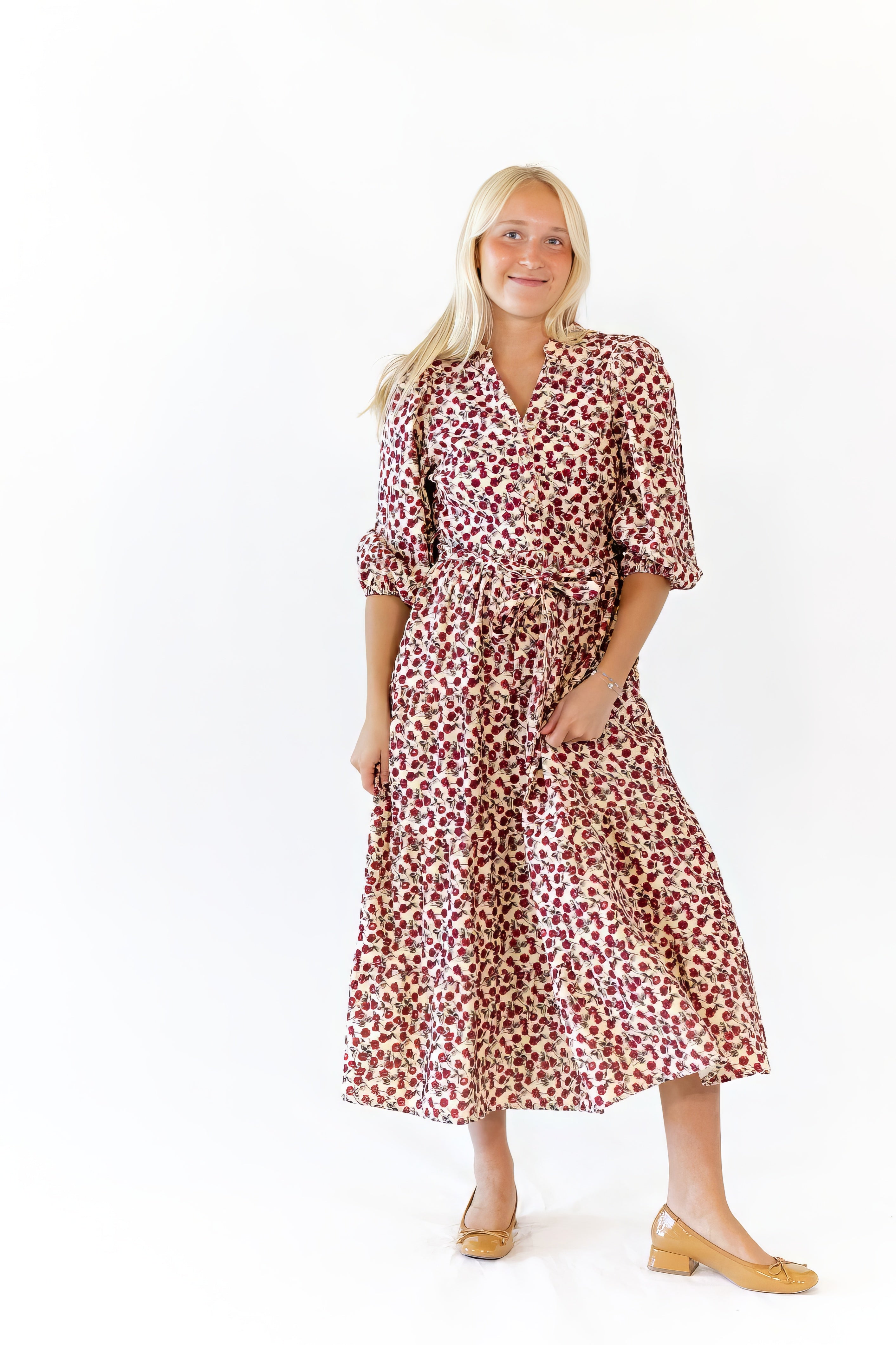 Hendrix Corduroy Midi Dress
