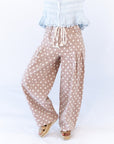 Rune Polka Dot Barrel Jeans