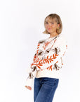 Fallon Printed Sweater