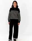 Jenny Striped Sweater Set