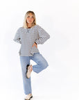 Thea Striped Pullover