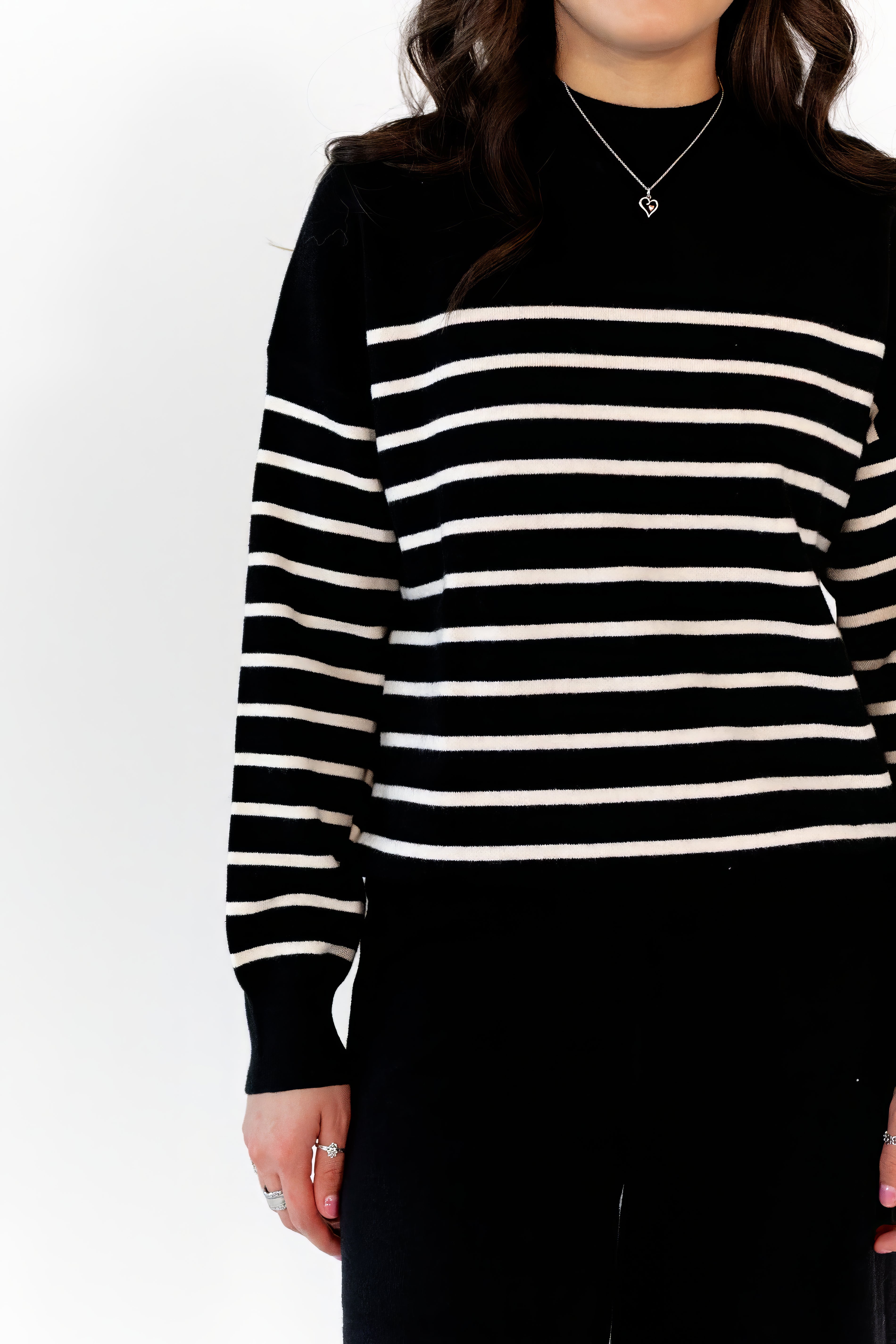 Jenny Striped Sweater Set
