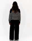 Jenny Striped Sweater Set