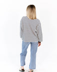 Thea Striped Pullover
