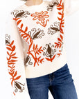 Fallon Printed Sweater