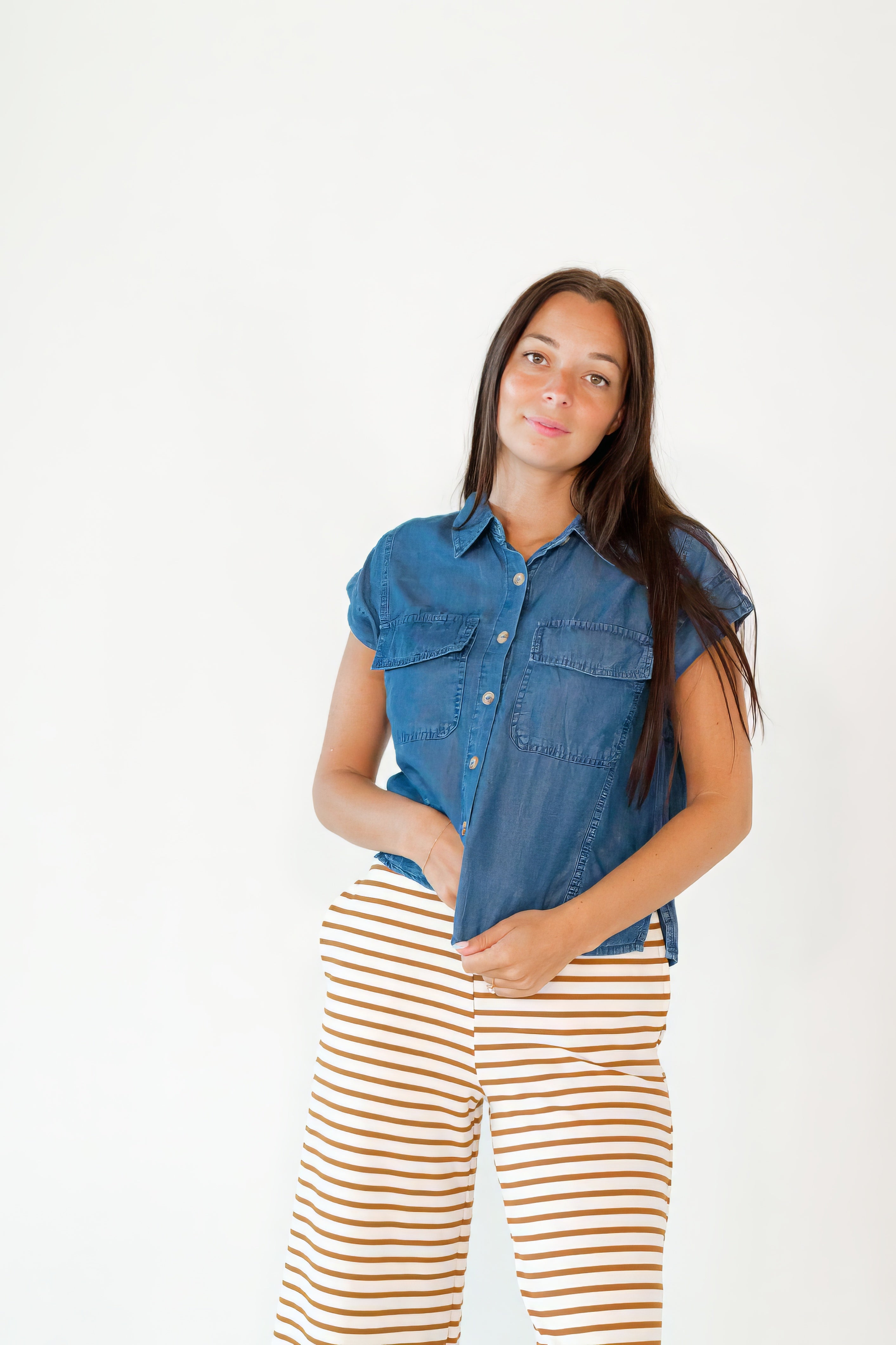 Bridgette Striped Lounge Pants