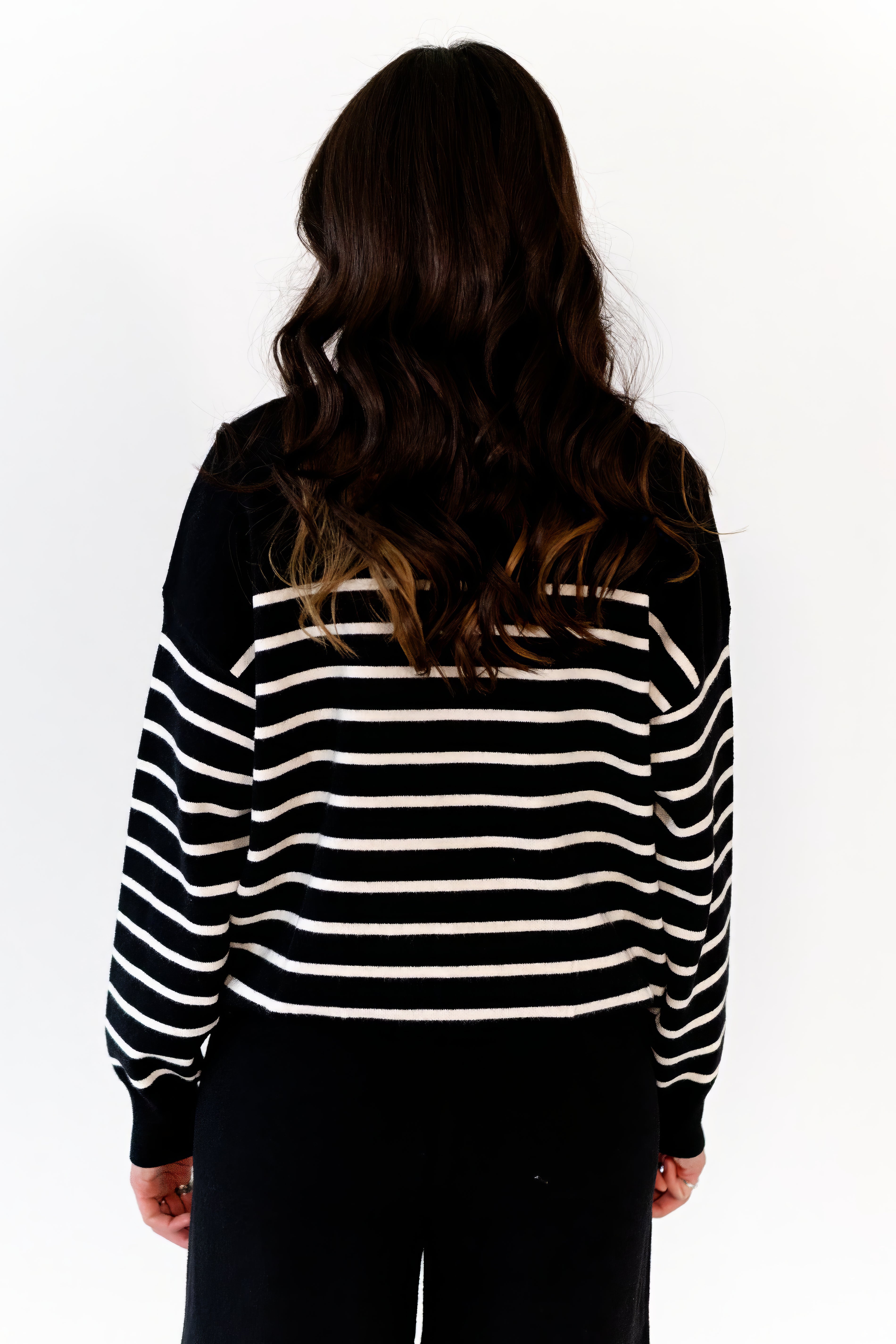 Jenny Striped Sweater Set