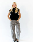 Paro Bow Detail Top