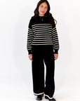Jenny Striped Sweater Set