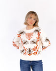 Fallon Printed Sweater