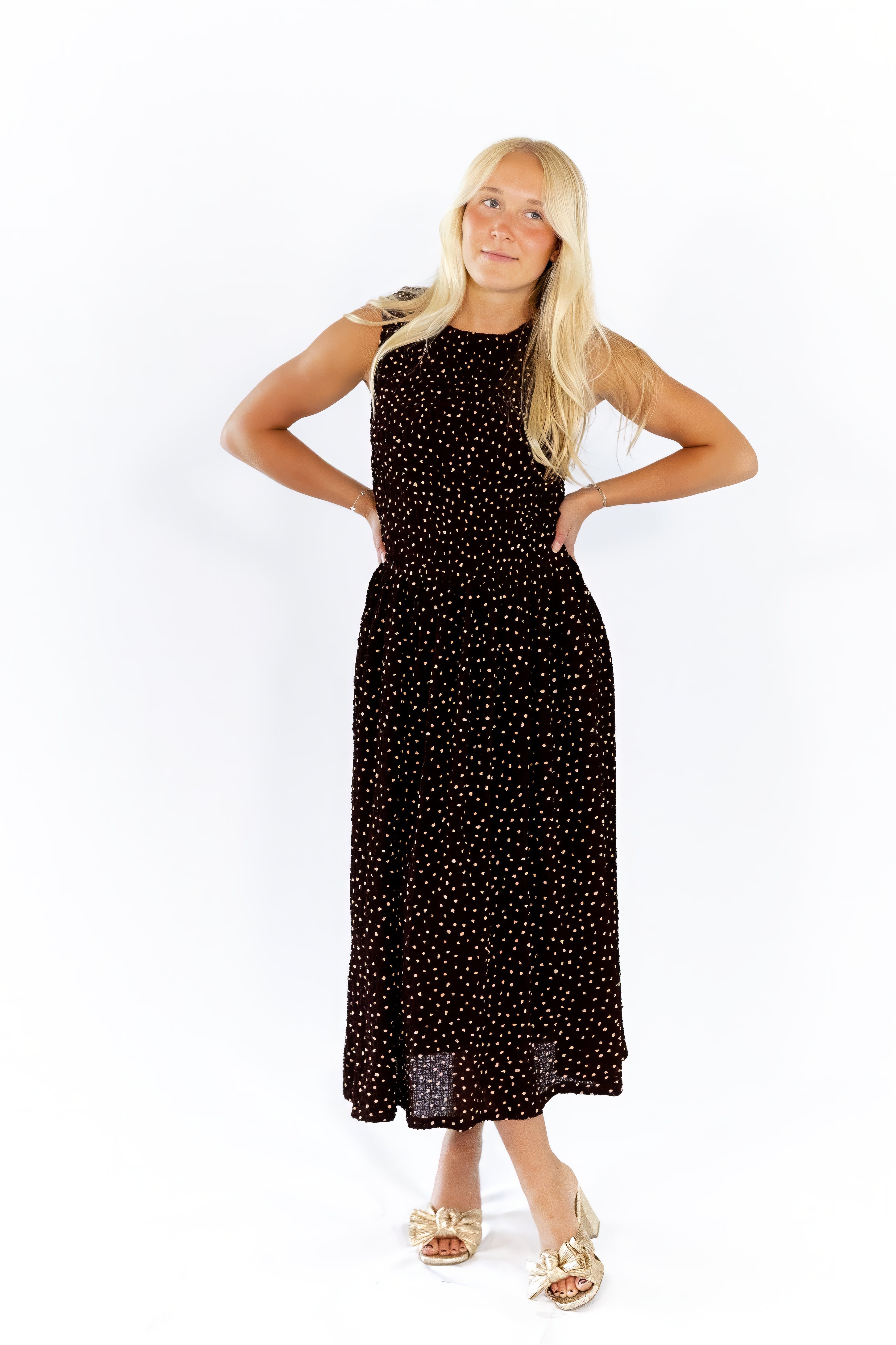 Parker Smocked Midi Dress