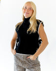 Paro Bow Detail Top