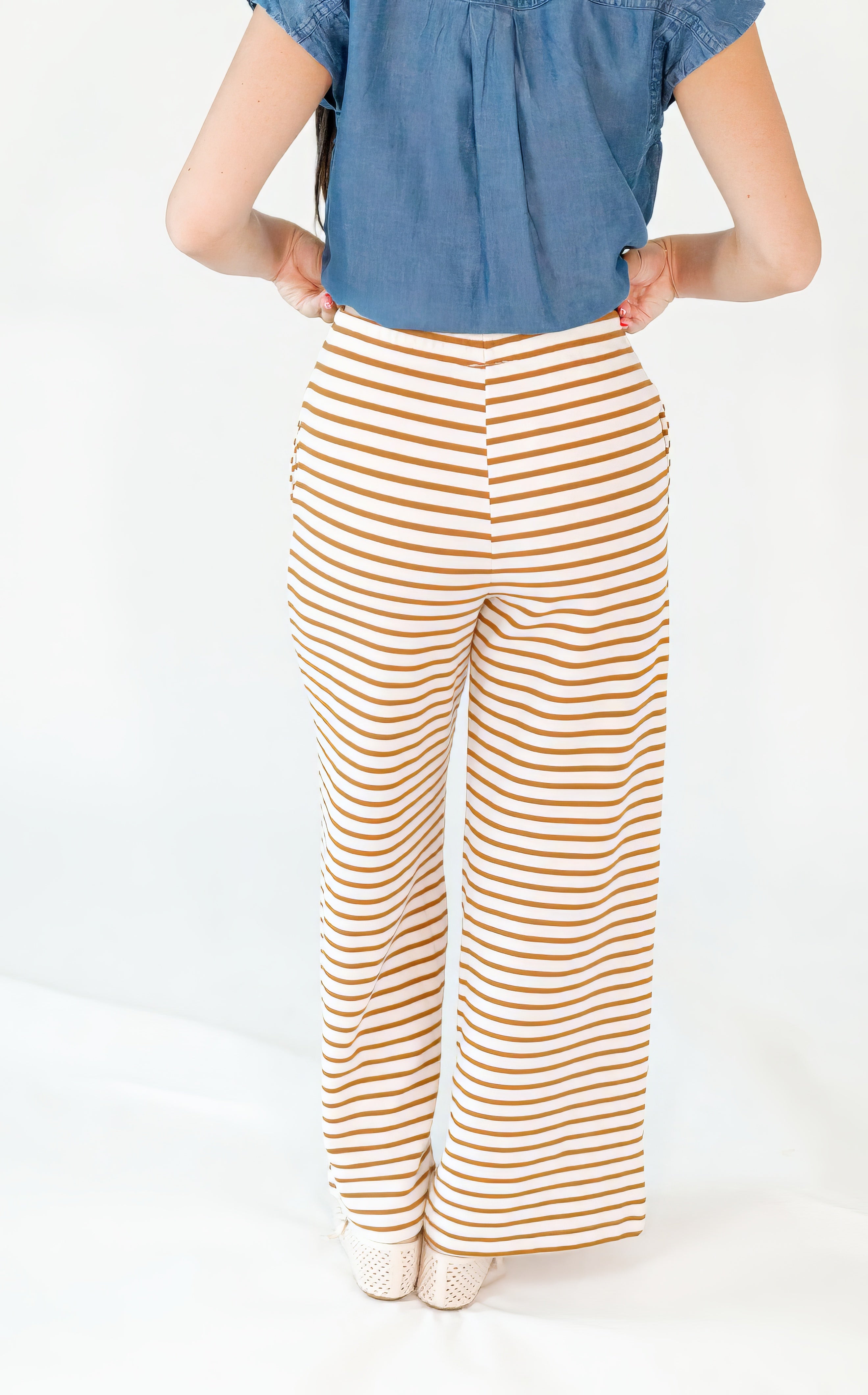 Bridgette Striped Lounge Pants