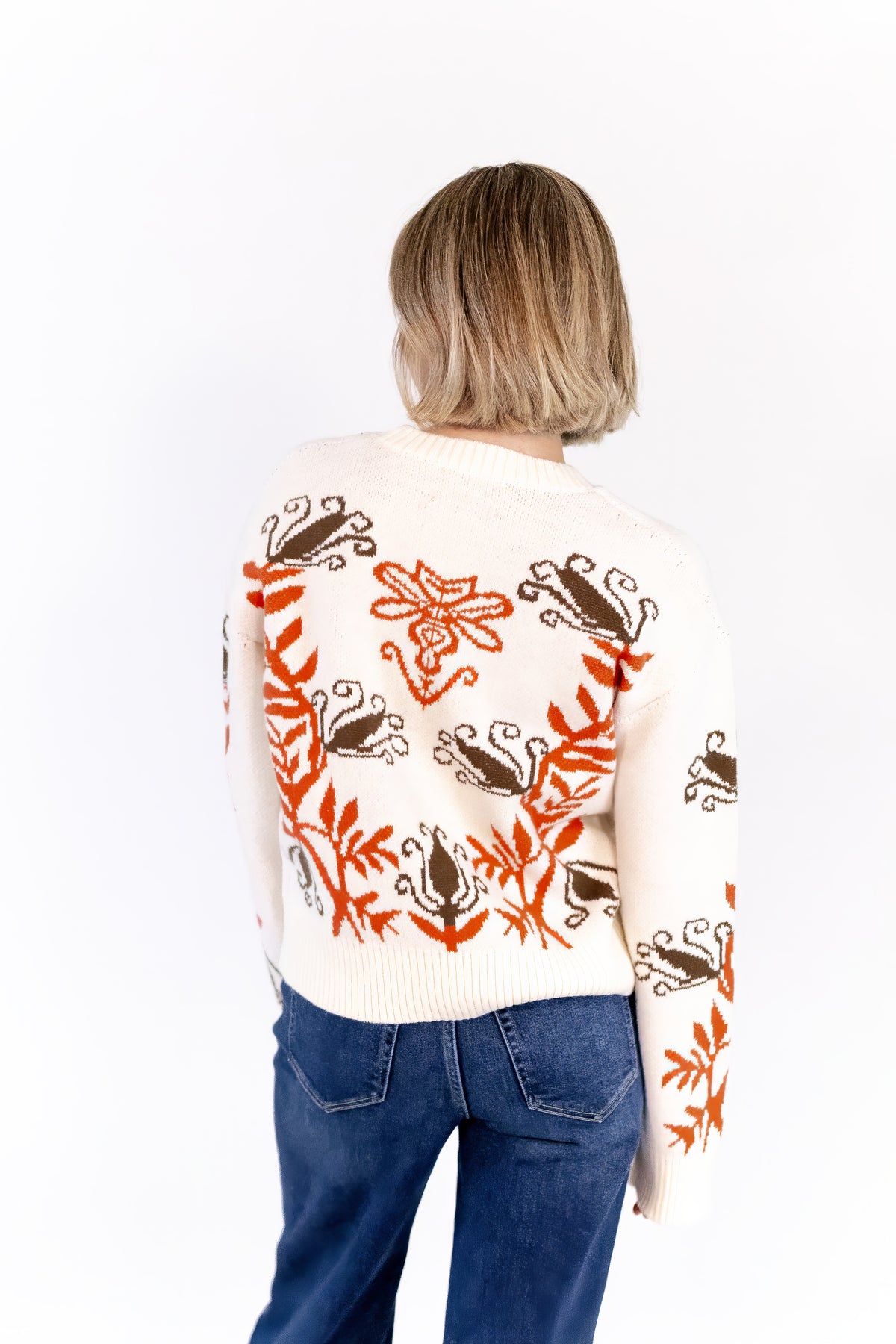 Fallon Printed Sweater