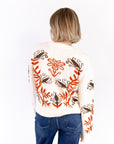 Fallon Printed Sweater