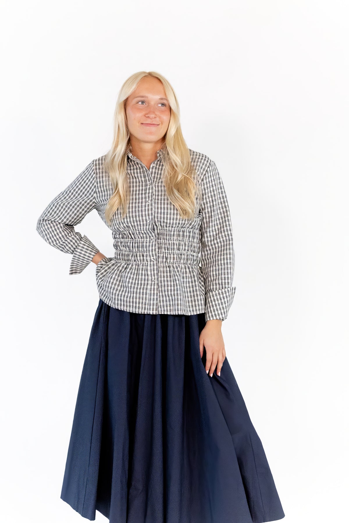 Rebecca Poplin Skirt