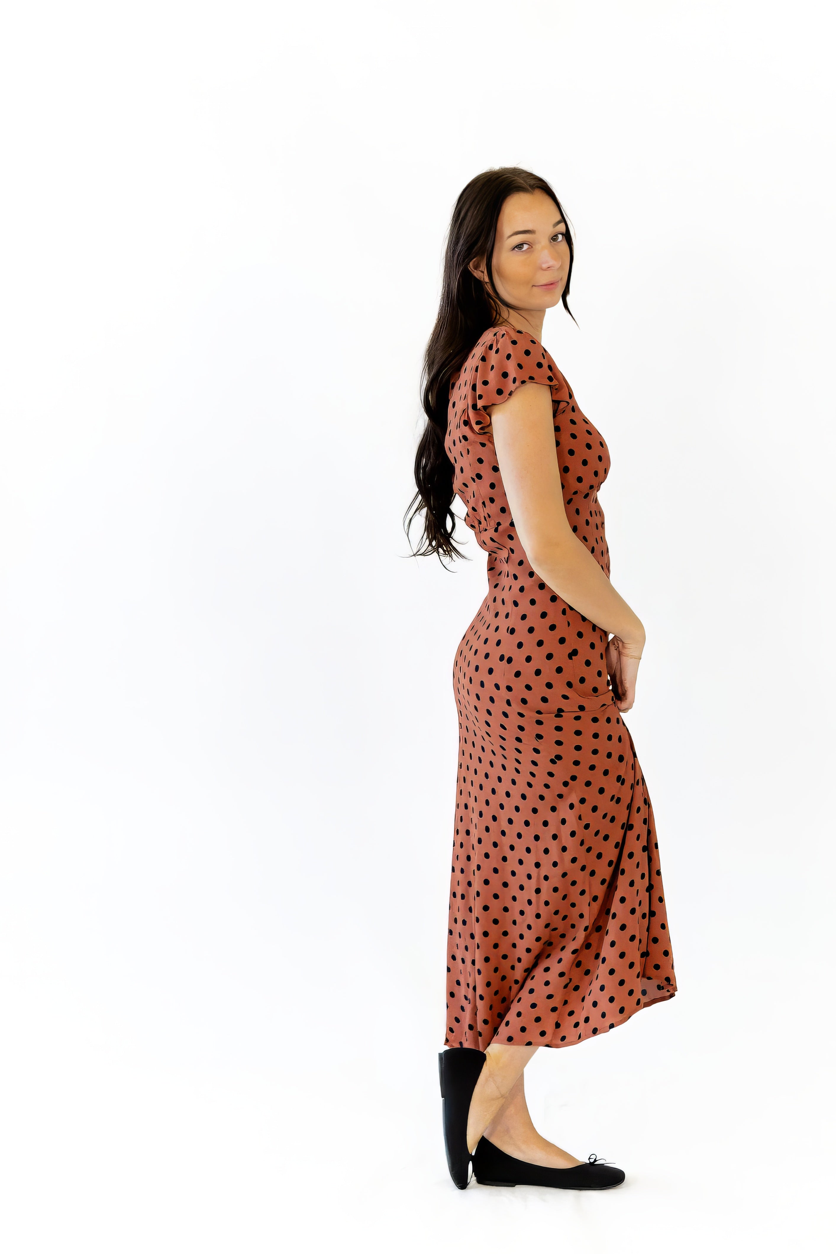 Xena Polka Dot Maxi