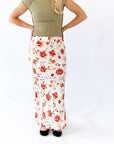 Heather Floral Maxi Skirt