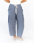 Clayton Pinstripe Denim