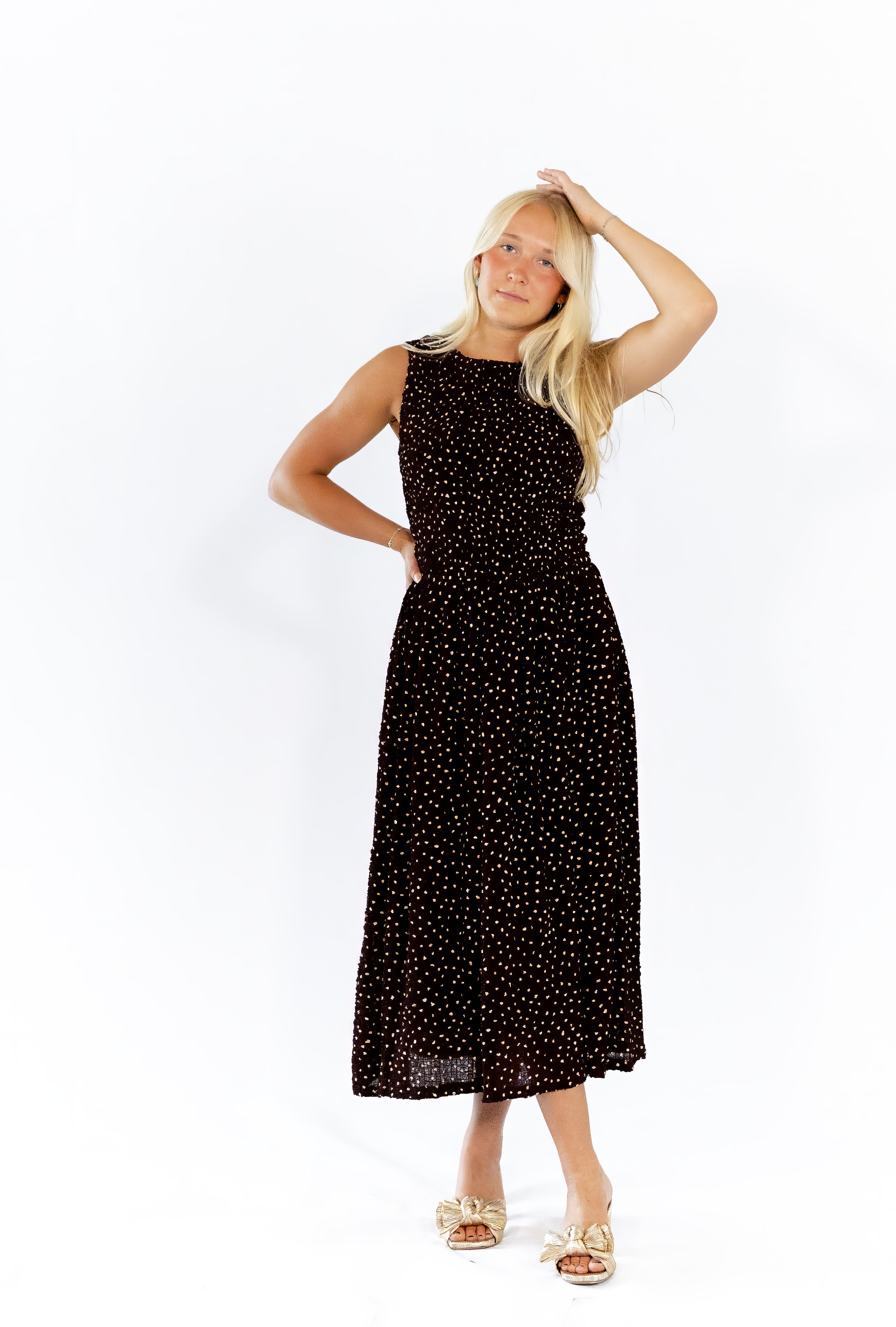 Parker Smocked Midi Dress