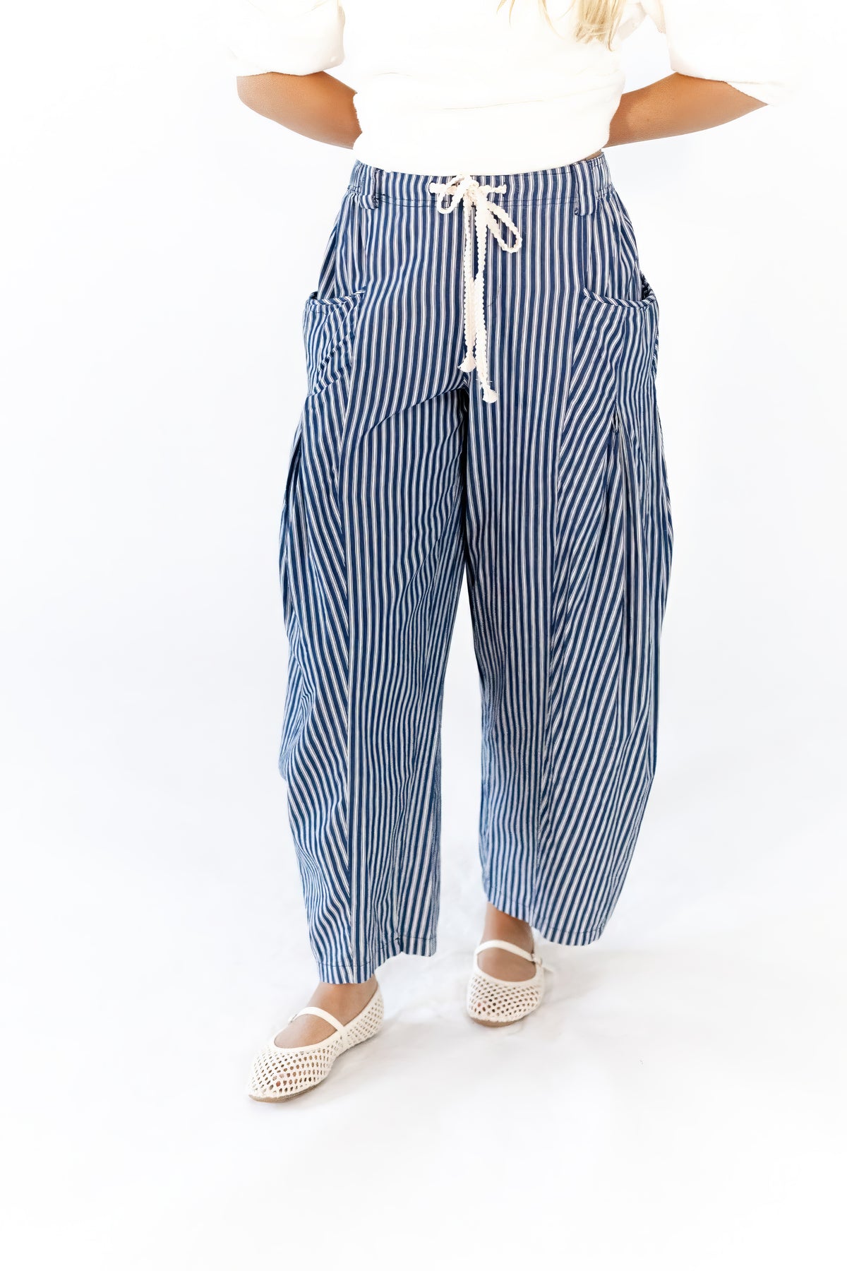 Clayton Pinstripe Denim