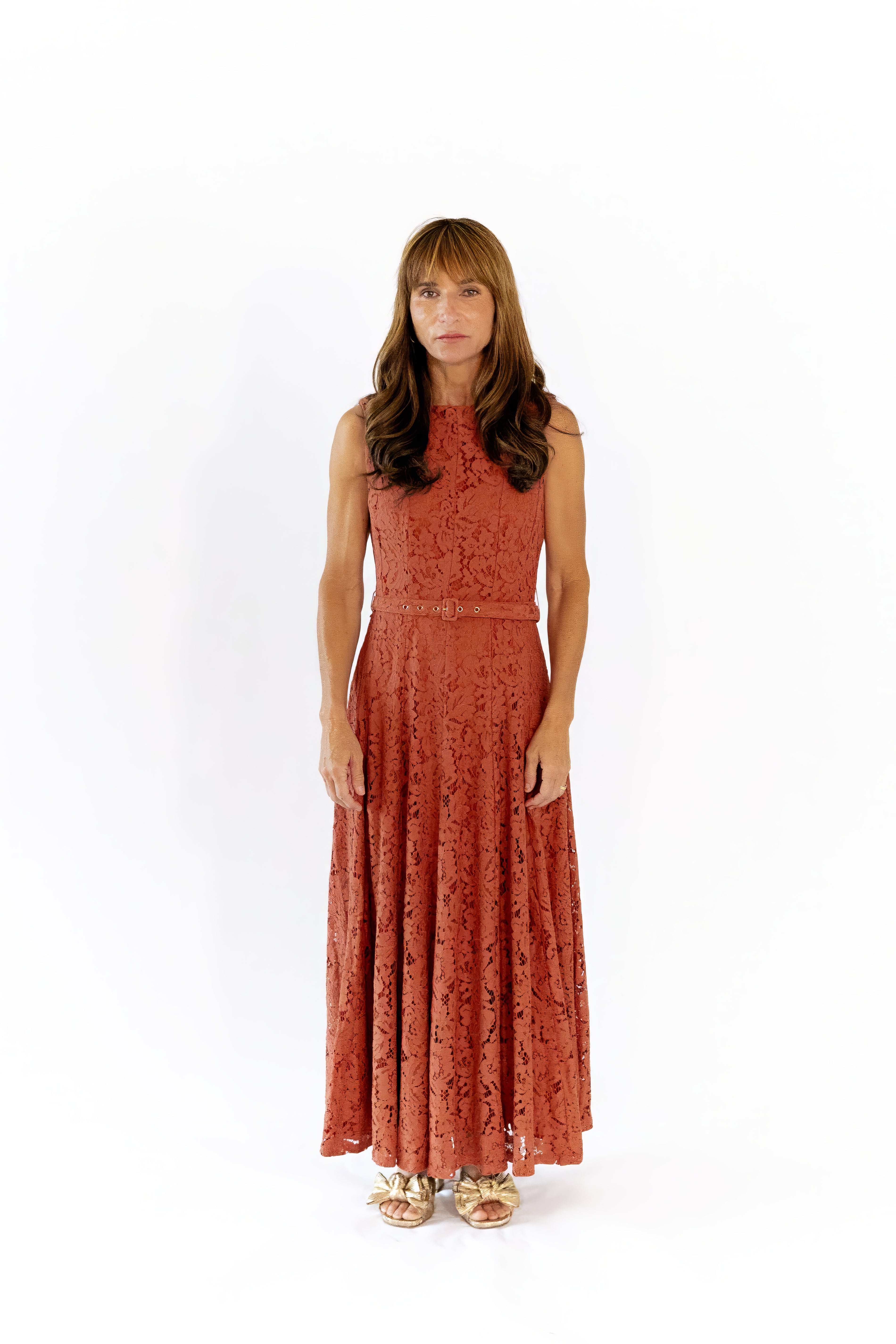 Viola Lace Midi Dress
