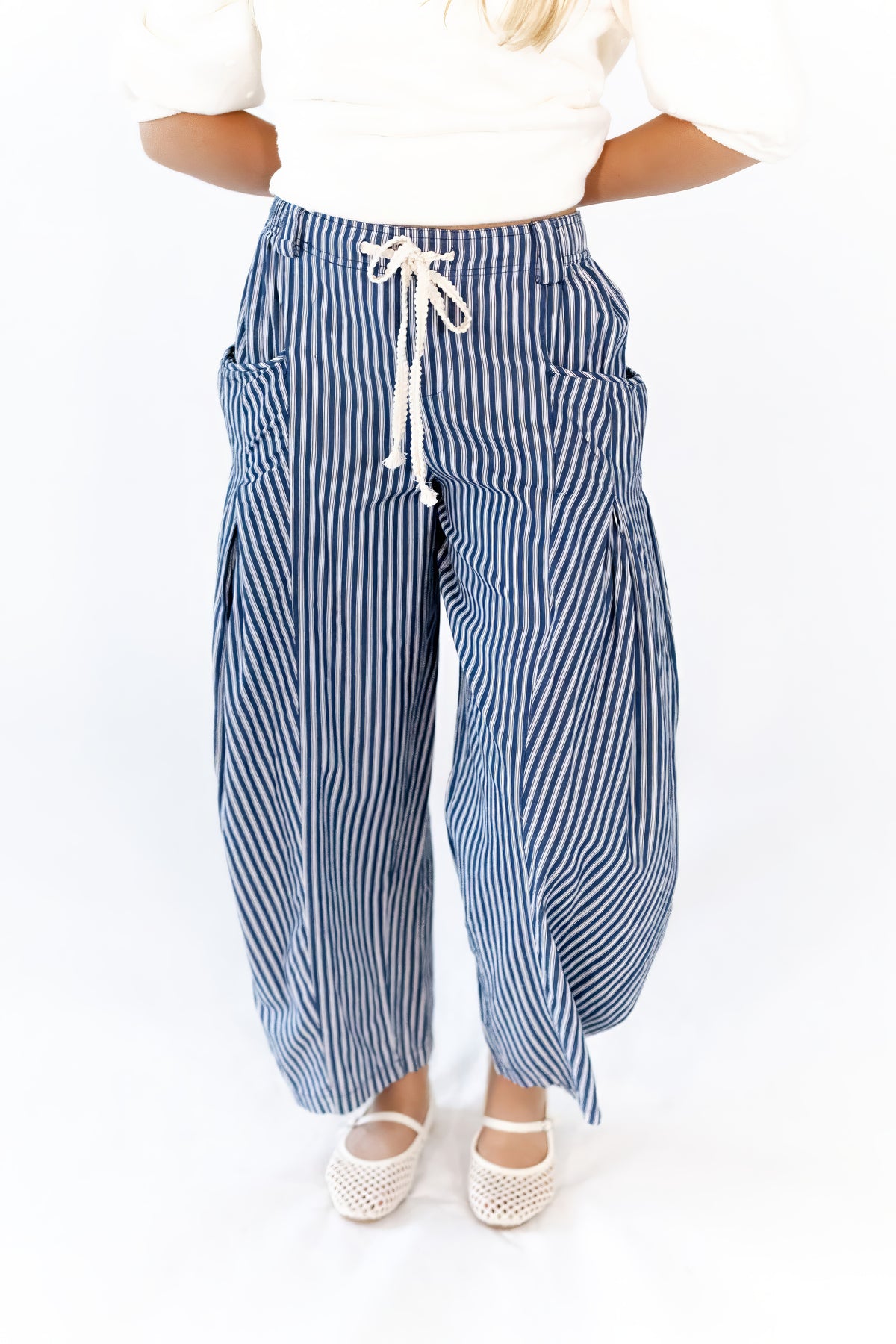 Clayton Pinstripe Denim