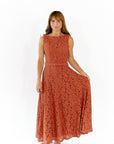Viola Lace Midi Dress