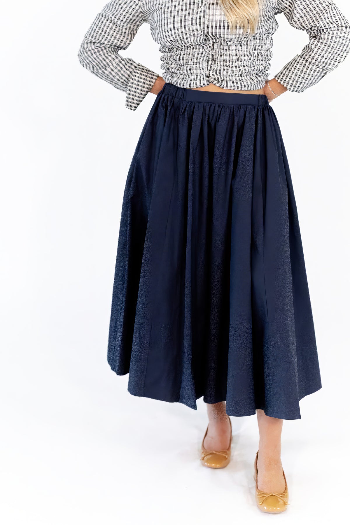 Rebecca Poplin Skirt