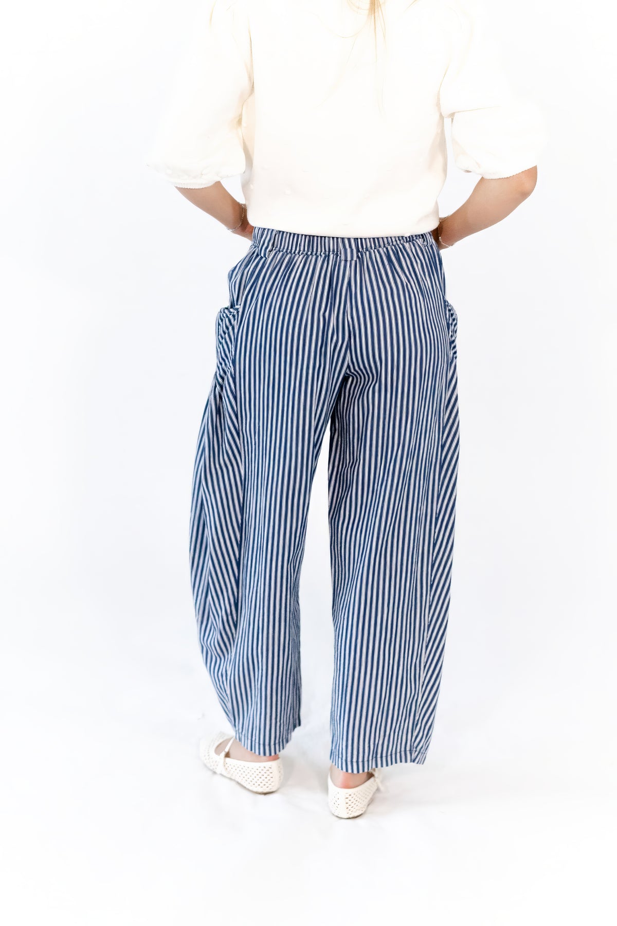 Clayton Pinstripe Denim
