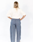 Vail Pom Pom Knit Top · Cream