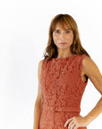 Viola Lace Midi Dress