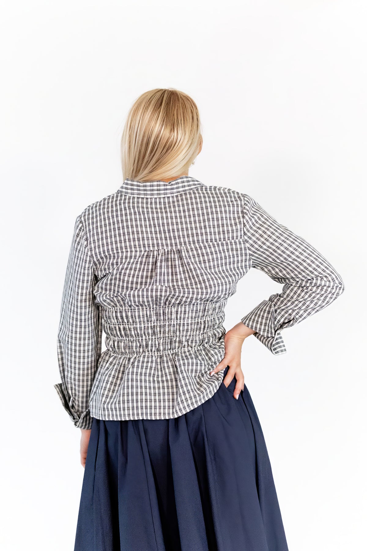 Emory Shirred Waist Top