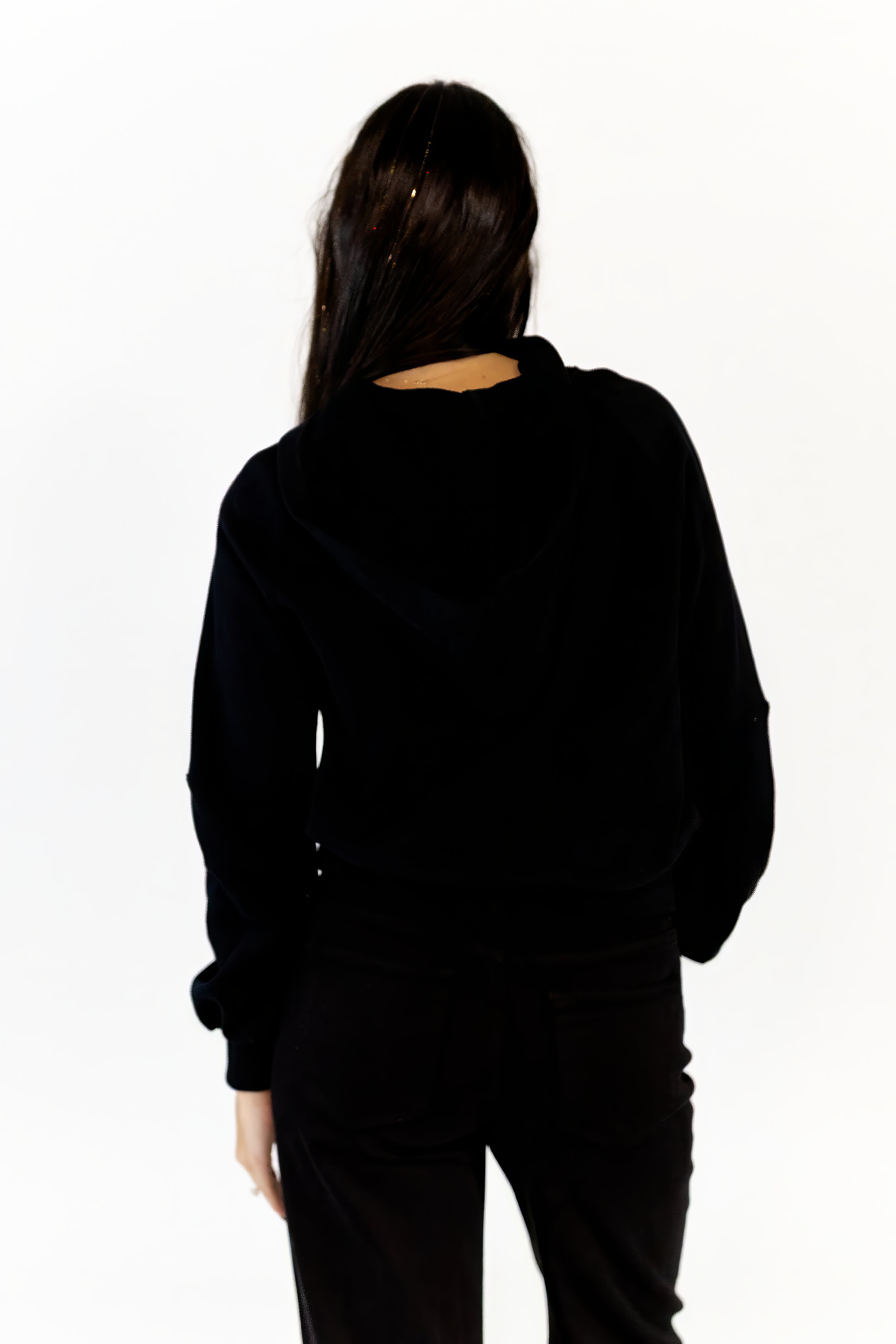 Portia Asymmetrical Button Down Hoodie