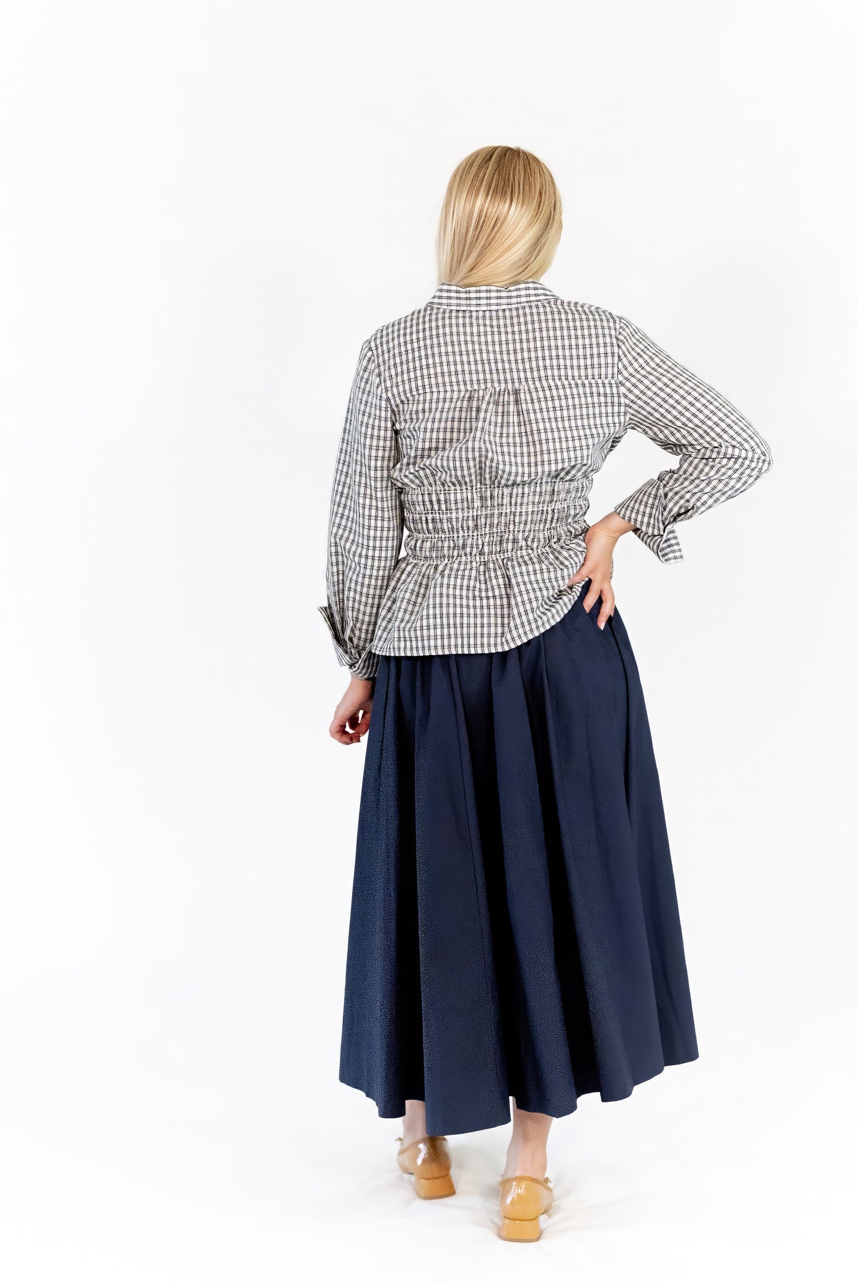 Emory Shirred Waist Top