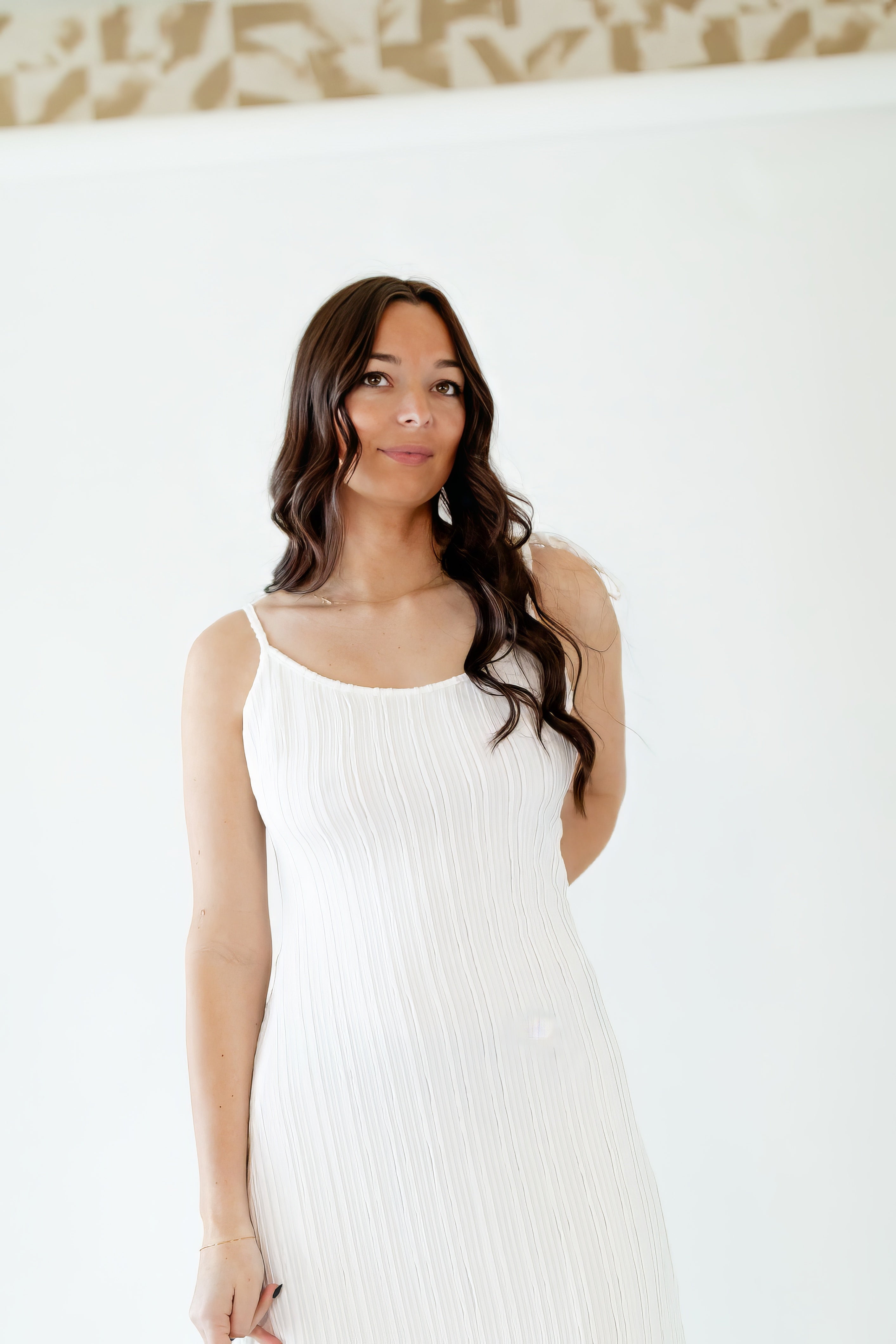 Santorini Maxi Dress・White