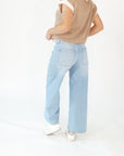 Dolly Mid-Wash Cropped Denim