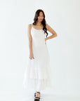 Santorini Maxi Dress・White