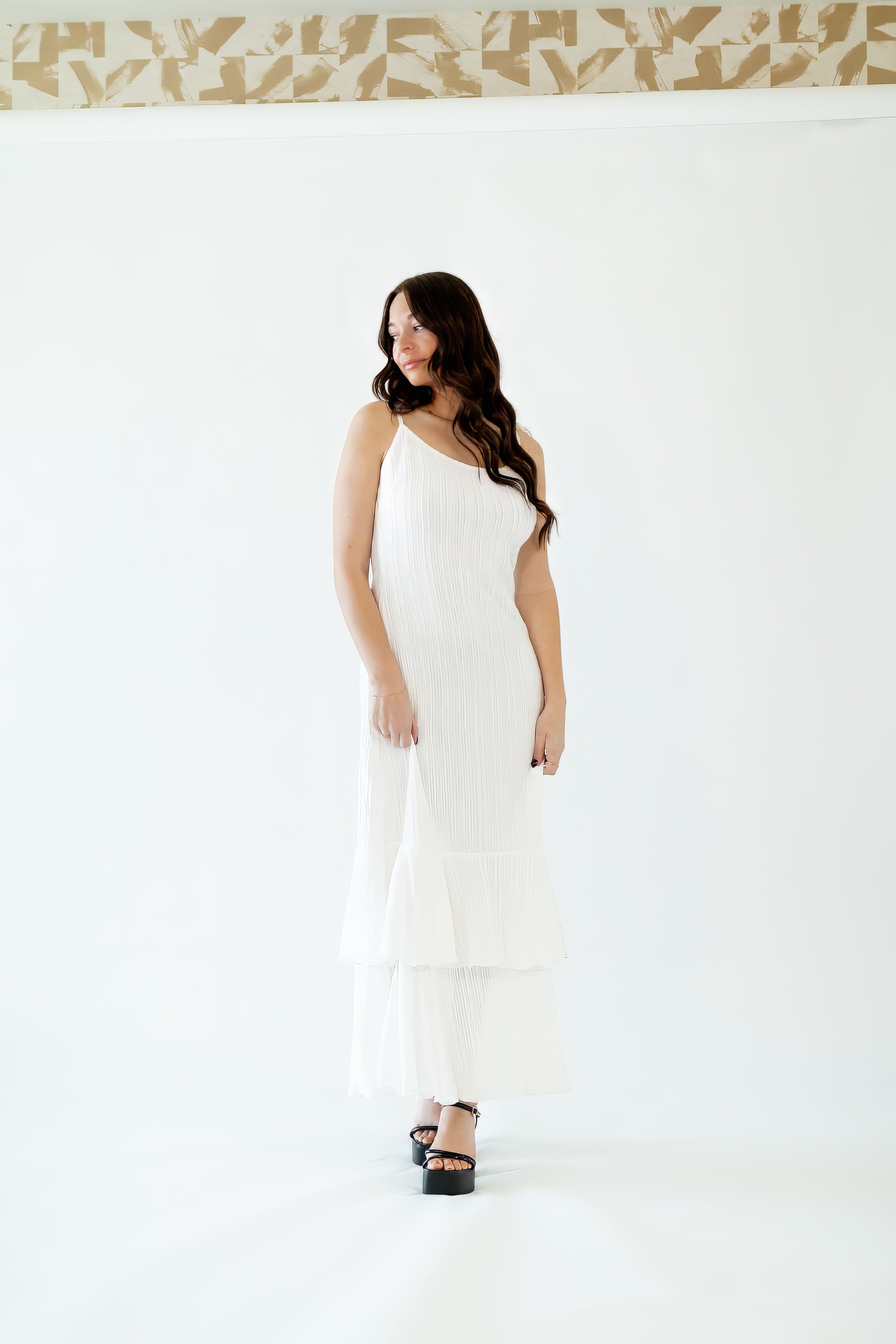 Santorini Maxi Dress・White