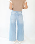Dolly Mid-Wash Cropped Denim