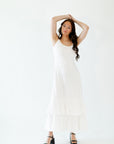 Santorini Maxi Dress・White