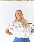 Cecile Floral Print Blouse