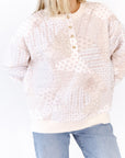 Mimi Quilt Texture Henley
