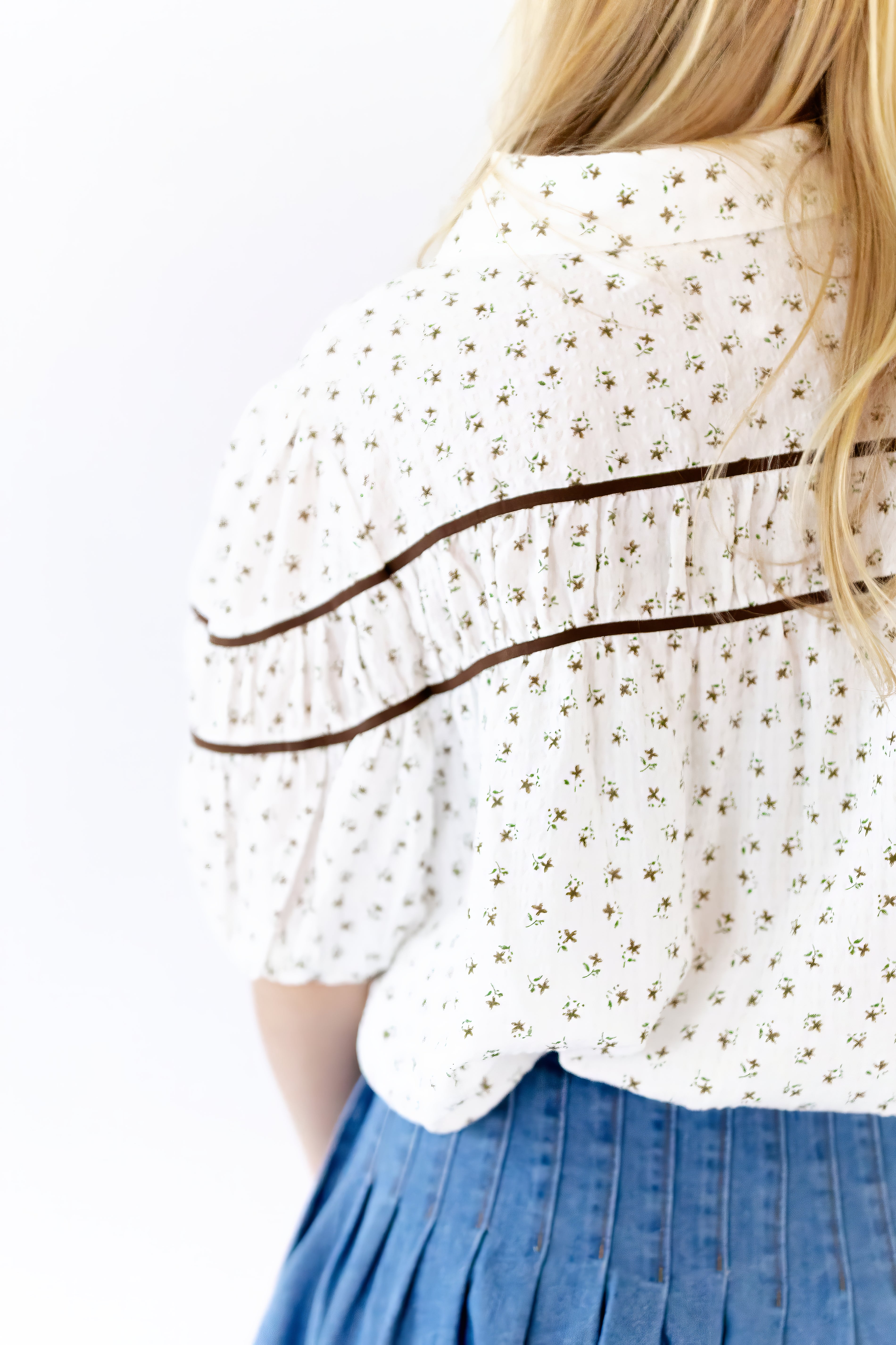 Cecile Floral Print Blouse