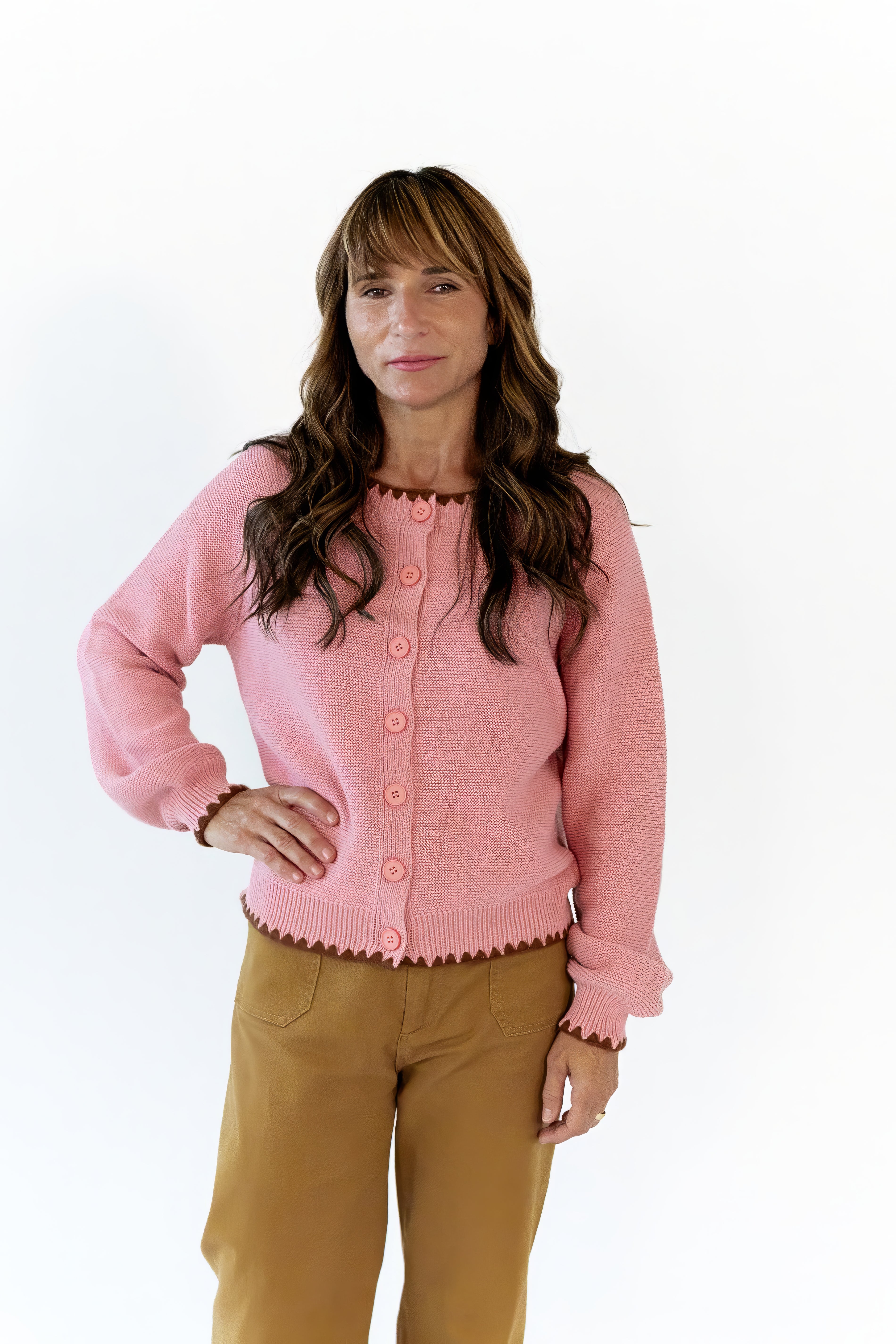 Clementine Button Up Sweater