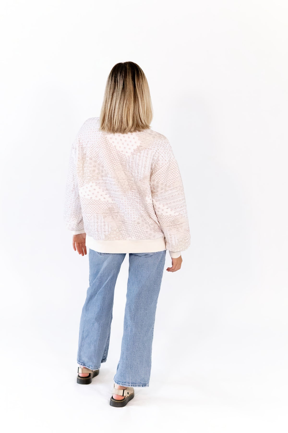 Mimi Quilt Texture Henley